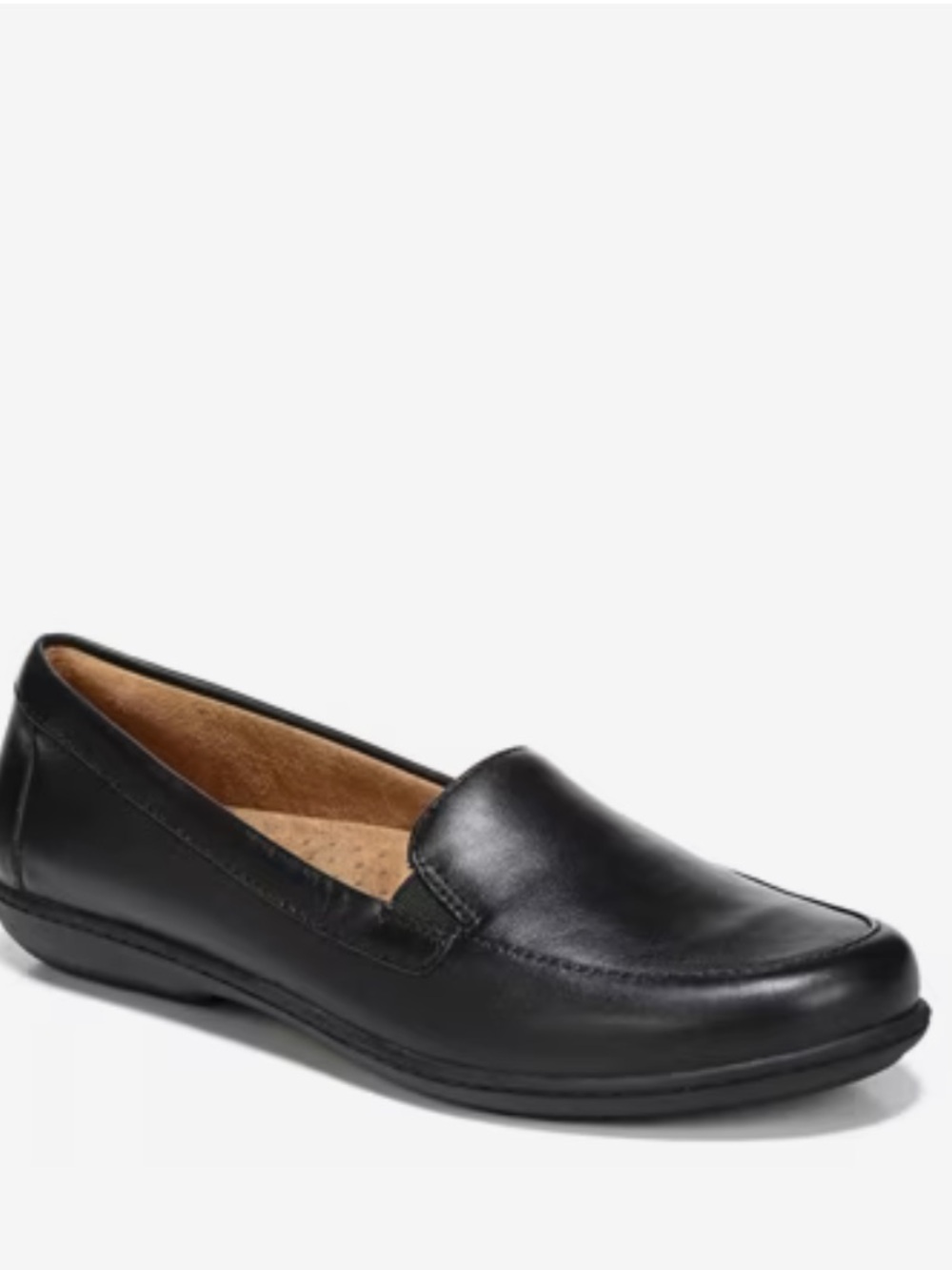 SOUL Naturalizer Kacy Women's Flats black leather size 9 comfort loafer